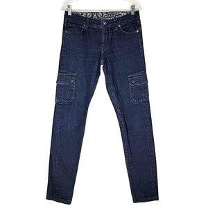 Patagonia Women's Carpenter Skinny Jeans Size 27 Blue Denim 30x31
